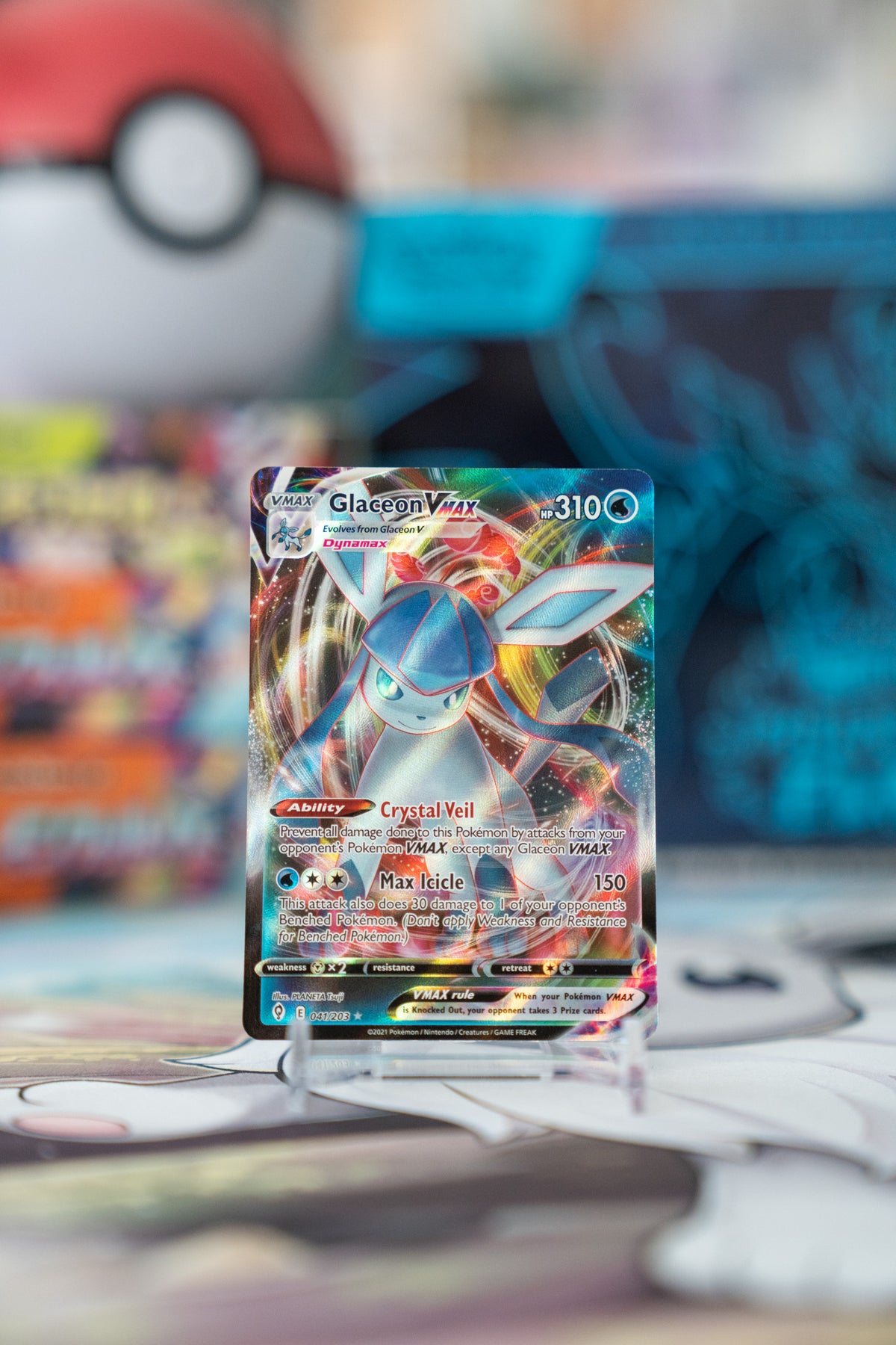 Glaceon VMAX (EVS 041)