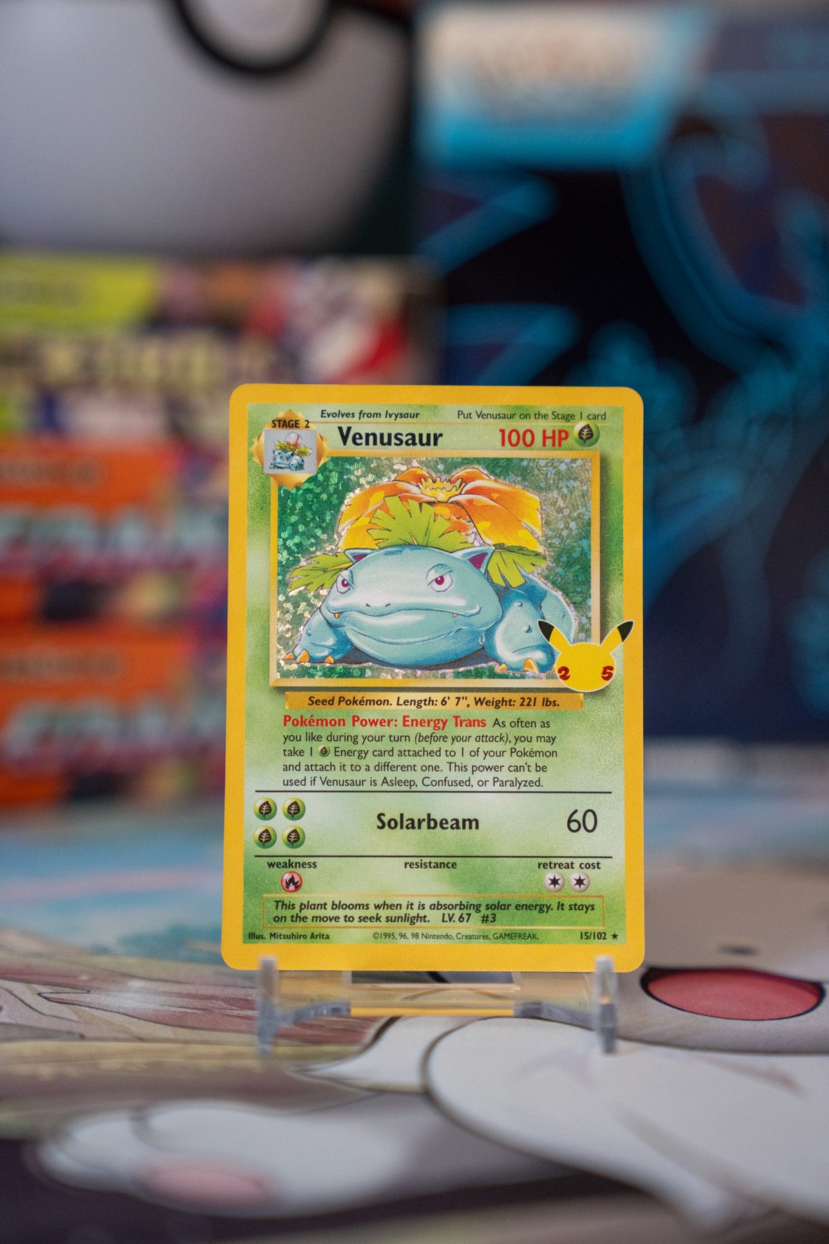 Venusaur #15 Pokemon Celebrations