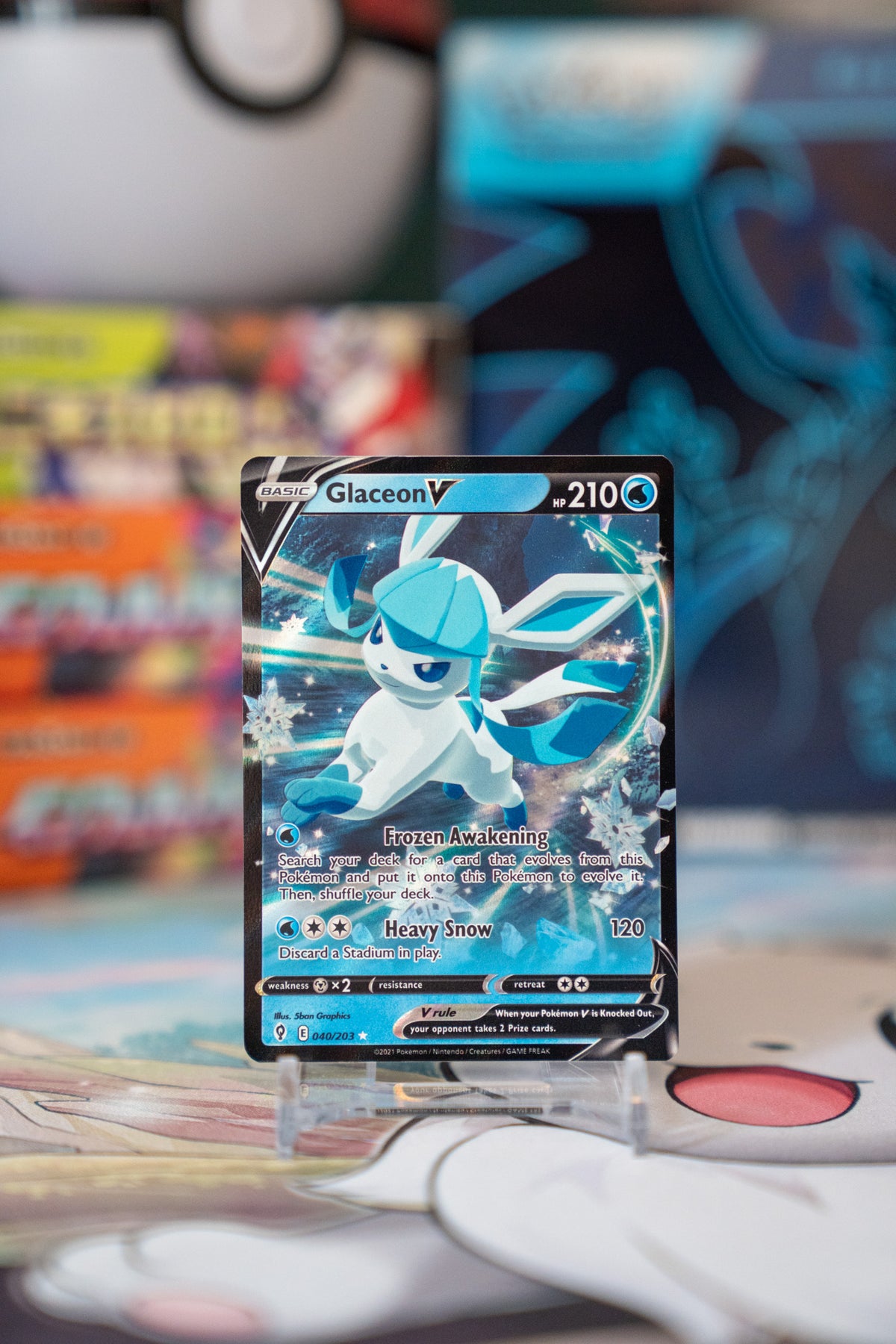 Glaceon V (EVS 040)