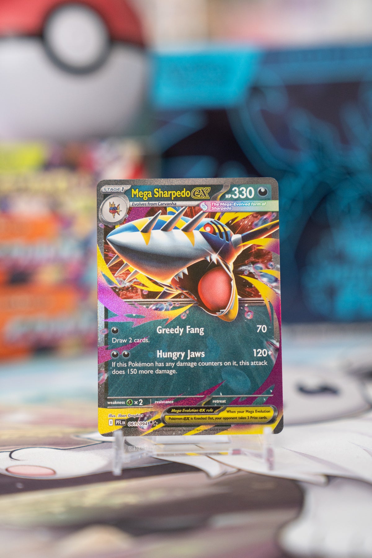 Mega Sharpedo ex (PFL 061)