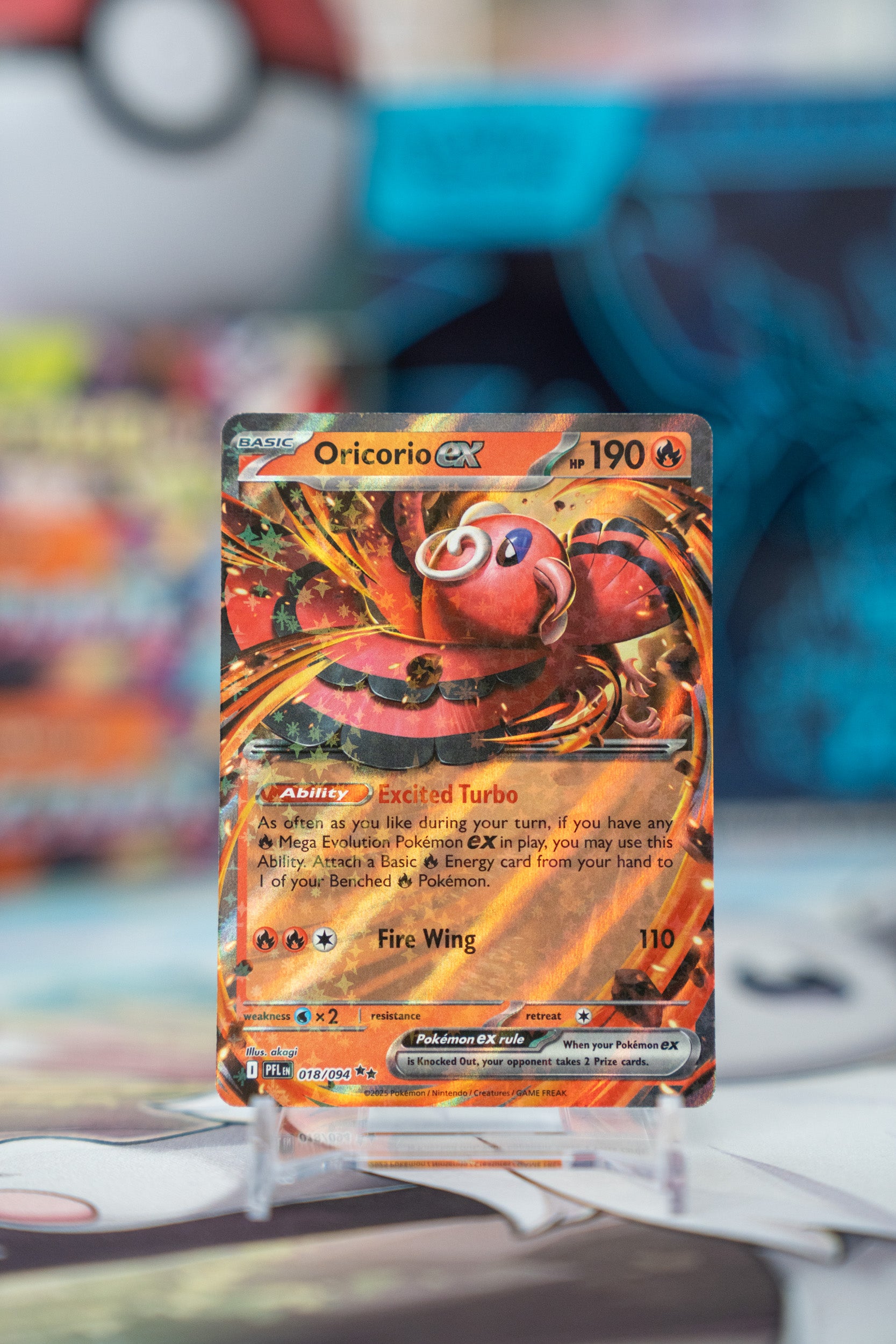 Oricorio ex (PFL 018)