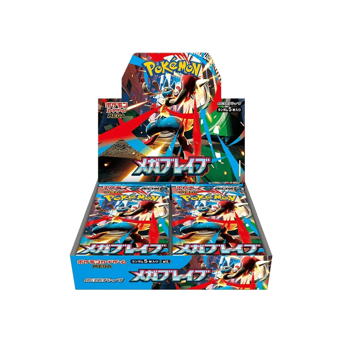 Mega Brave Booster Box - Japans